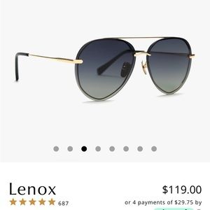 DIFF eyewear - Lenox Sunglasses (Brand New)